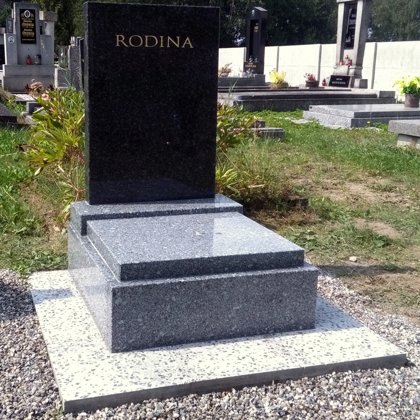 Vzor č. 15 - Urnový pomník Vápenice + Impala vel. 60x70