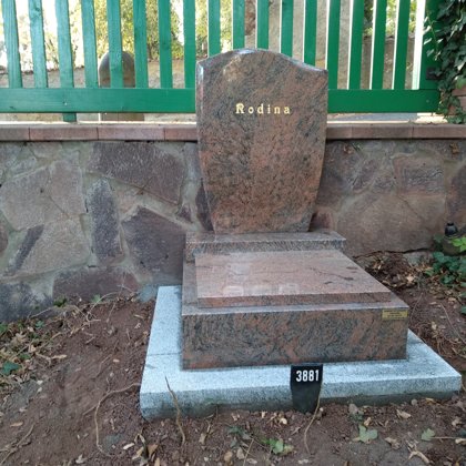 Vzor č. 29 - Urnový pomník 60x70 Multicolor