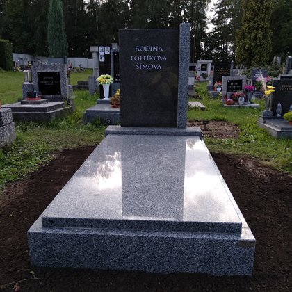 Vzor č. 38 - menší jednohrob Vahlovice +  tělo Impala