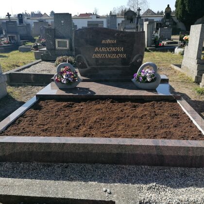 Vzor č.64 - Dvojhrob částečně zakrytý Himalya