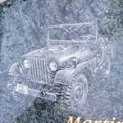 Detail rytiny Jeepu Willys