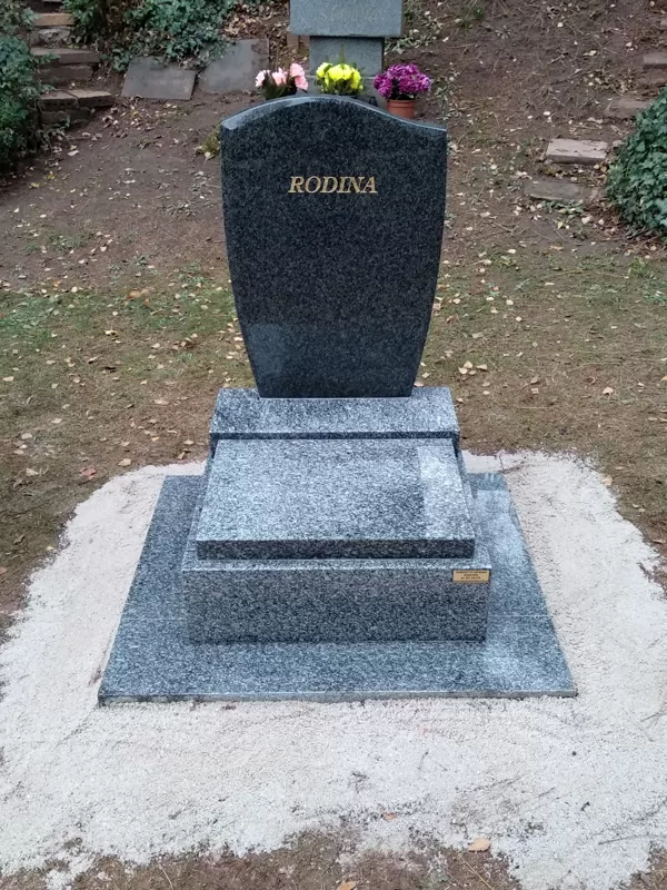 Vzor č. 11 - Urnový pomník Vahlovice + Impala vel. 60x70