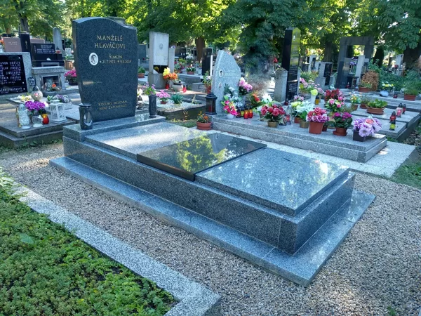 Vzor č. 35 - Jednohrob Vahlovice + Impala s chodníčky
