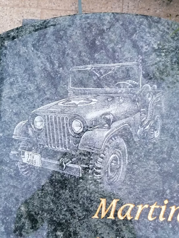 Detail rytiny Jeepu Willys